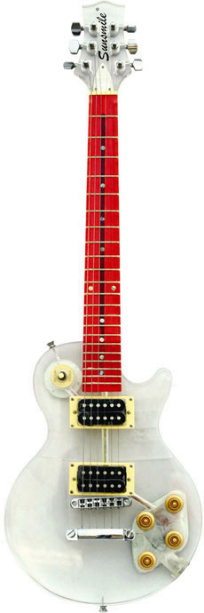 perspex guitar