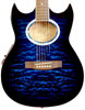 Decal Quilted Blue Burst